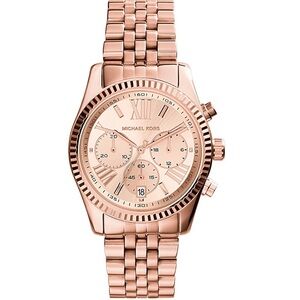 MICHAEL KORS MK5569 Lexington Rose Gold Tone Chronograph Watch